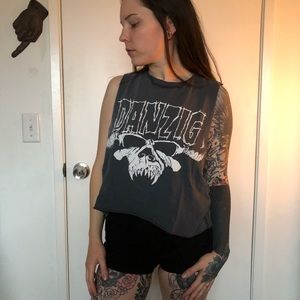 Danzig Crop top